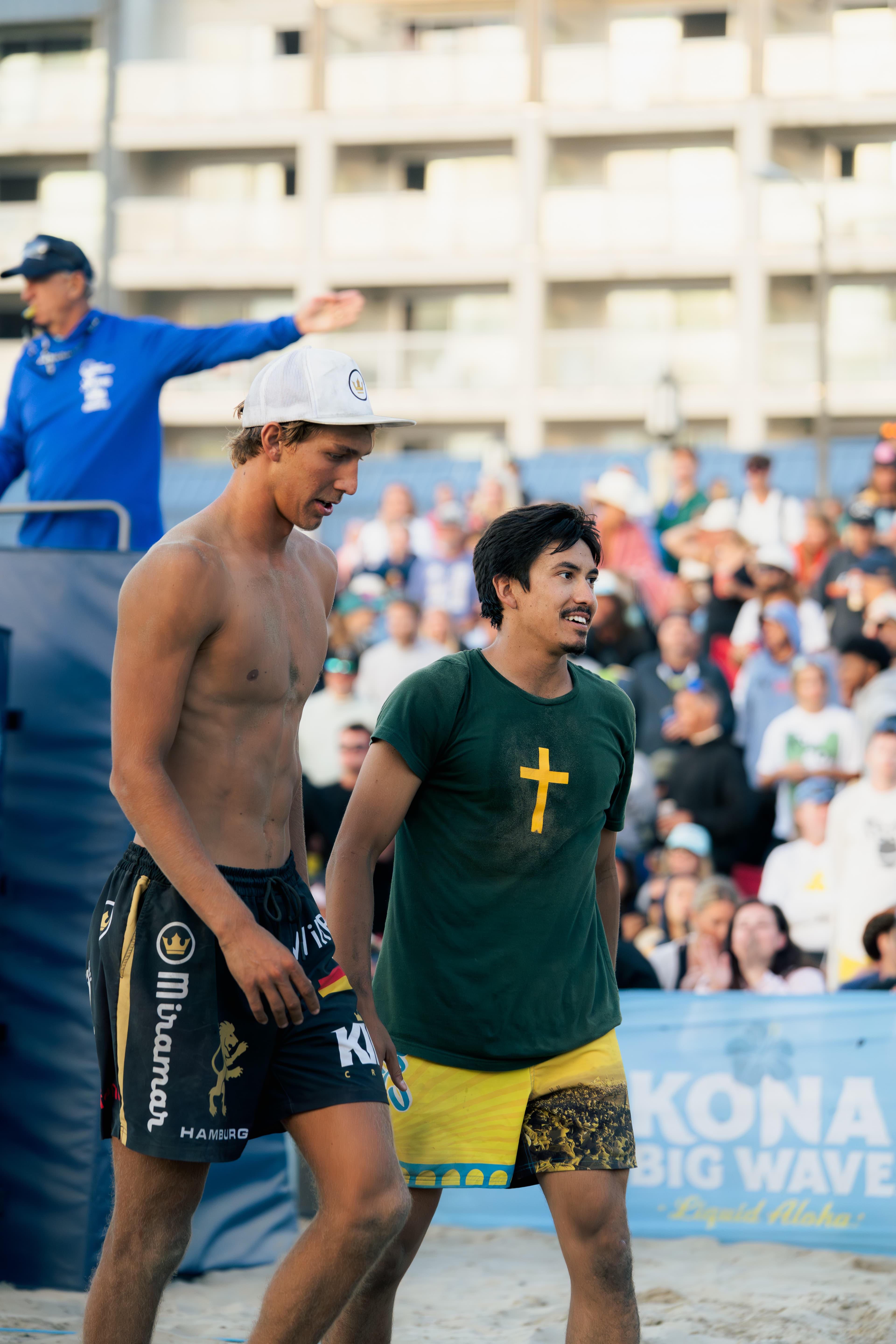 Diego serving in Jesus Rules tee