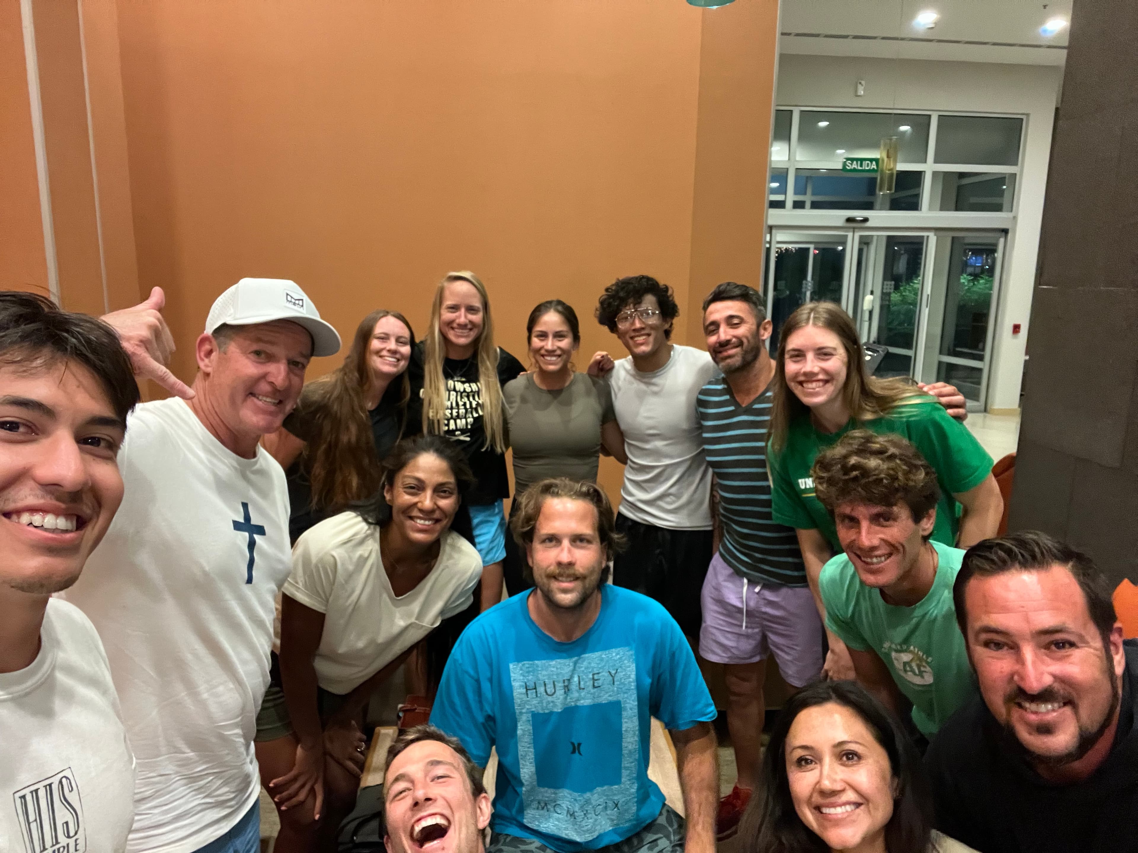 Team meal with Pepe and his community in El Salvador